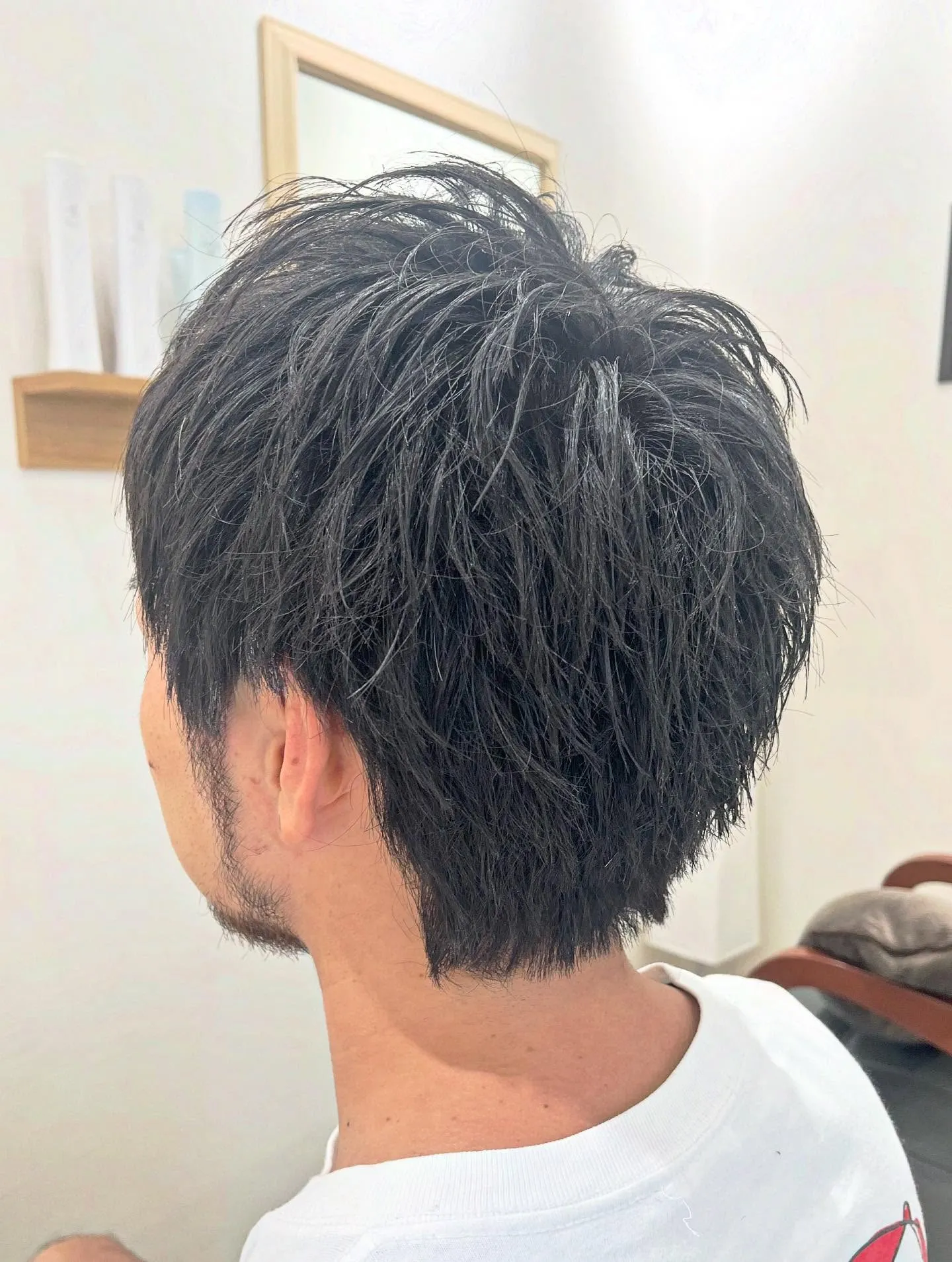メンズスパイキーショート