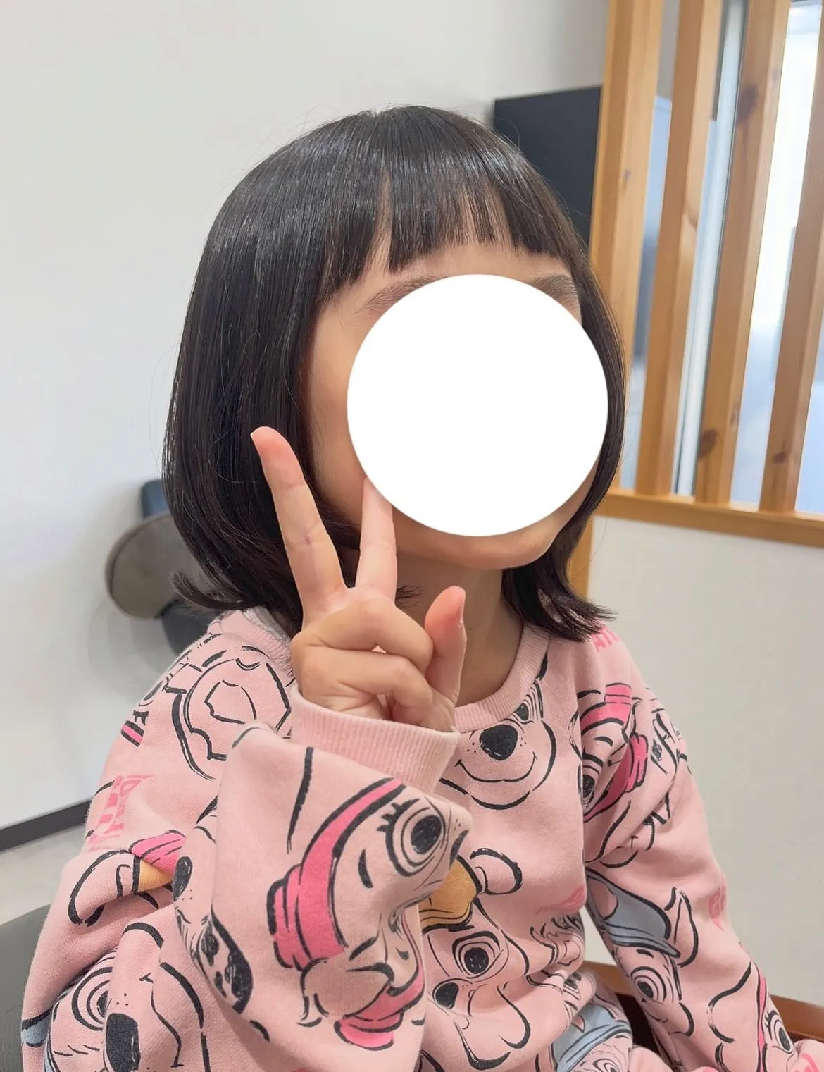子供だからこそ似合うオン眉と、