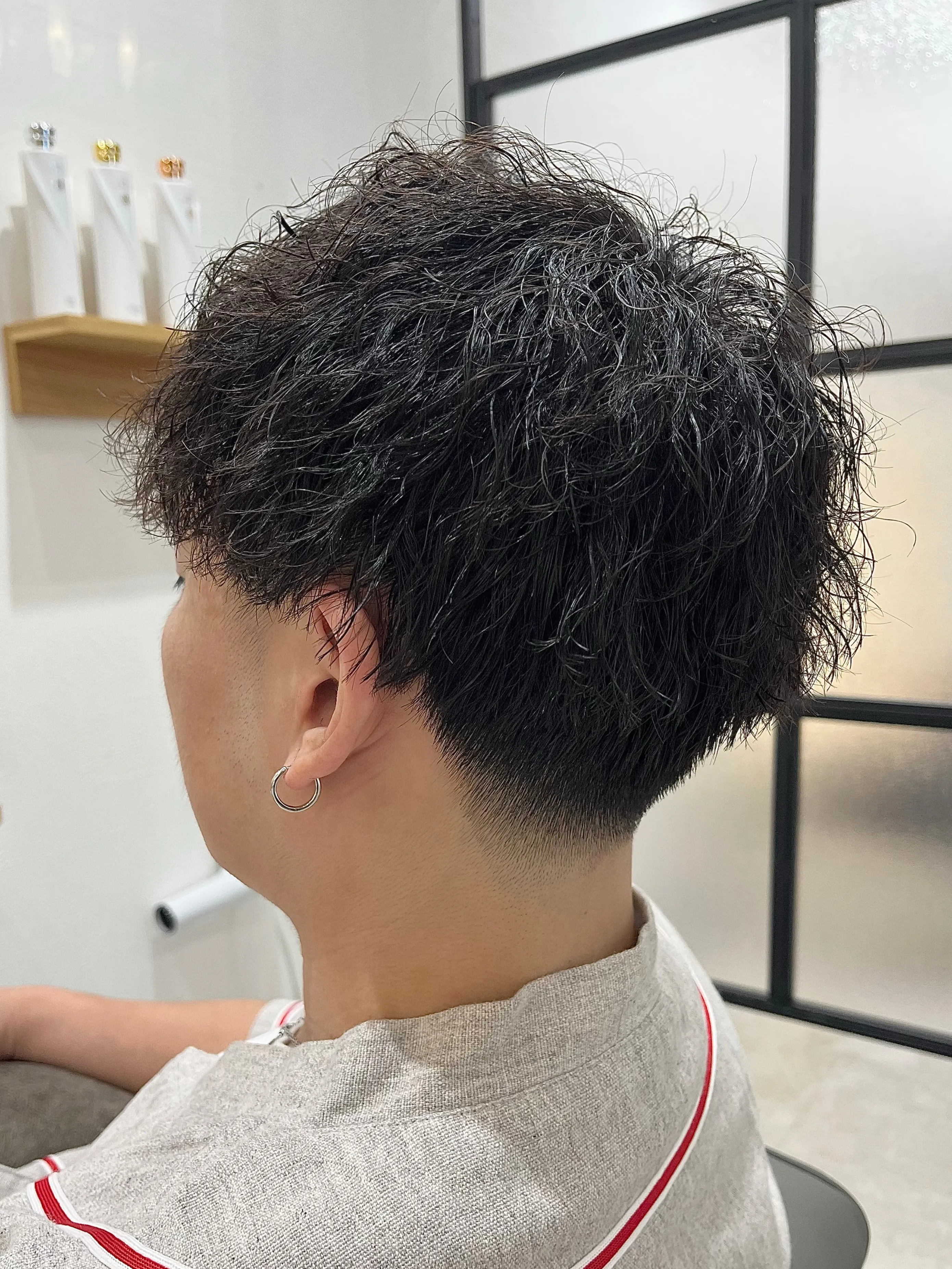 ツイストスパイラル × 刈り上げ